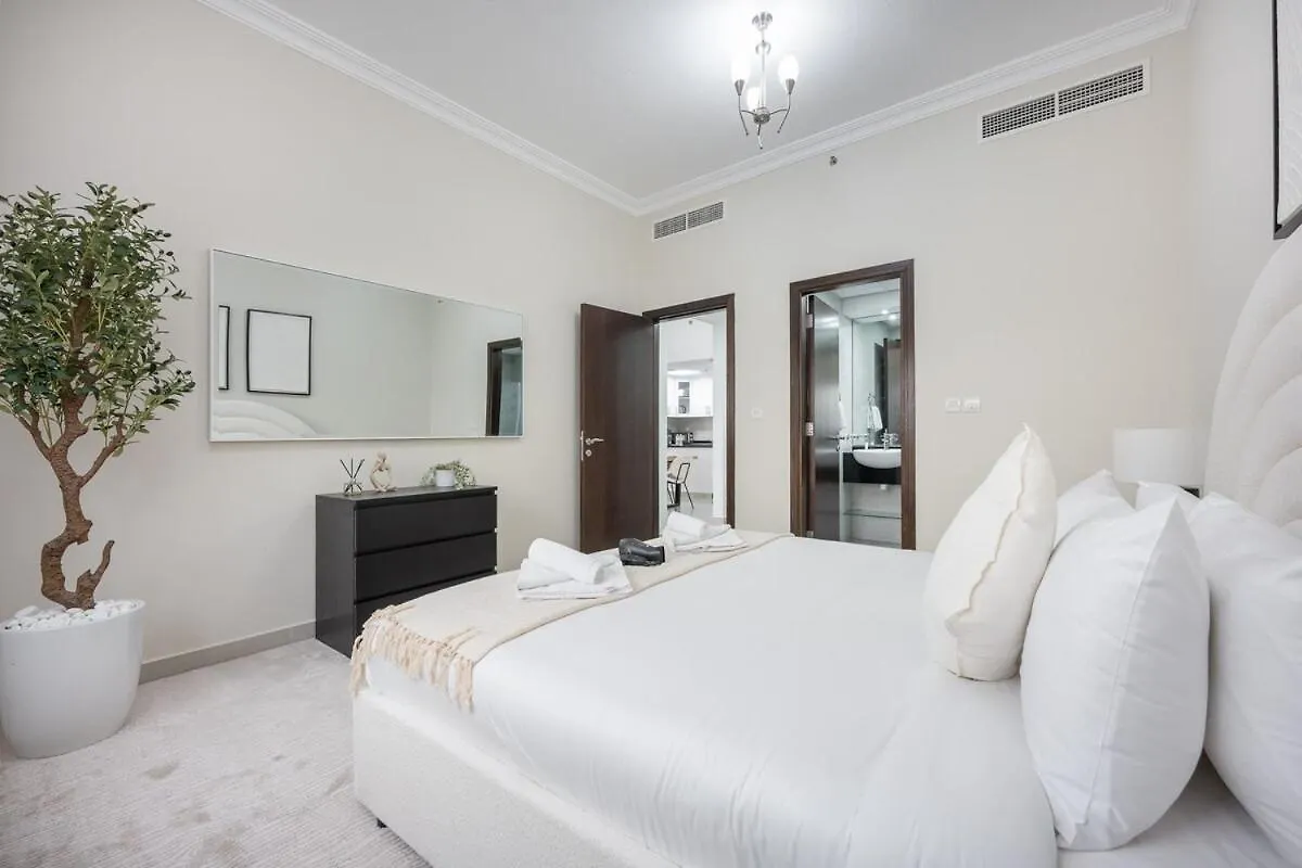 Apartment Elegant 2-Bedroom With Modern Kitchenette In Jvc Dubai United Arab Emirates
